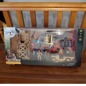 True Heroes Sentenil 1 Military-Inspired Playset With Tower NWT